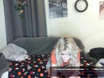 lilvioletxxx — HELP US REACH OUR GOALS - Goal: Get Schmitty and Violet to Spit in eachothers mouth's [100 tokens left] #white #young #fit #amateur #college