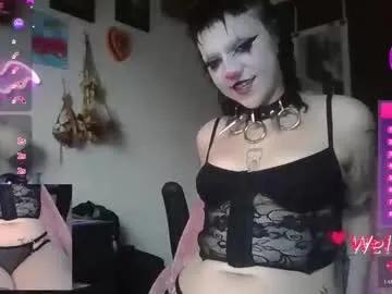 wispytheclown — GOAL: buttplug [395 tokens remaining] play with my creamy pierced pussy      #goth #tattoos #piercings #lovense #fuckmachine
