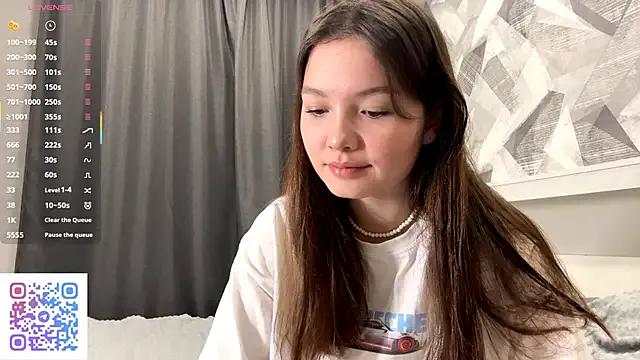 KiraVelvet — lick lips close to cam!