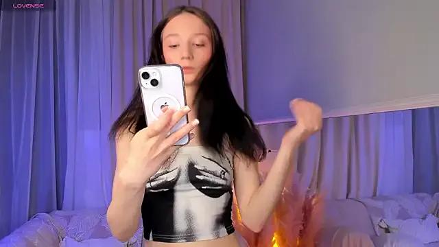 MilliMouse — ice cube touch my nipples