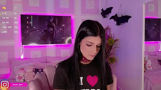 Sammyblaer — Play my boobs with big squirt nora